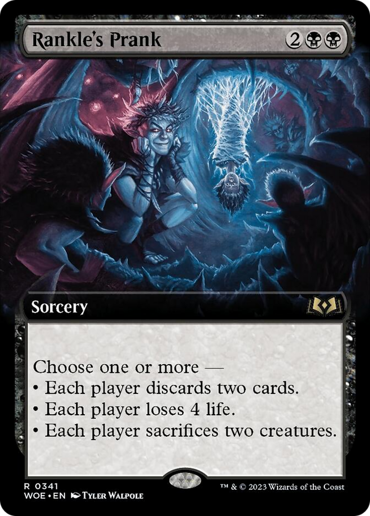 Rankle's Prank (Extended Art) [Wilds of Eldraine] Foil