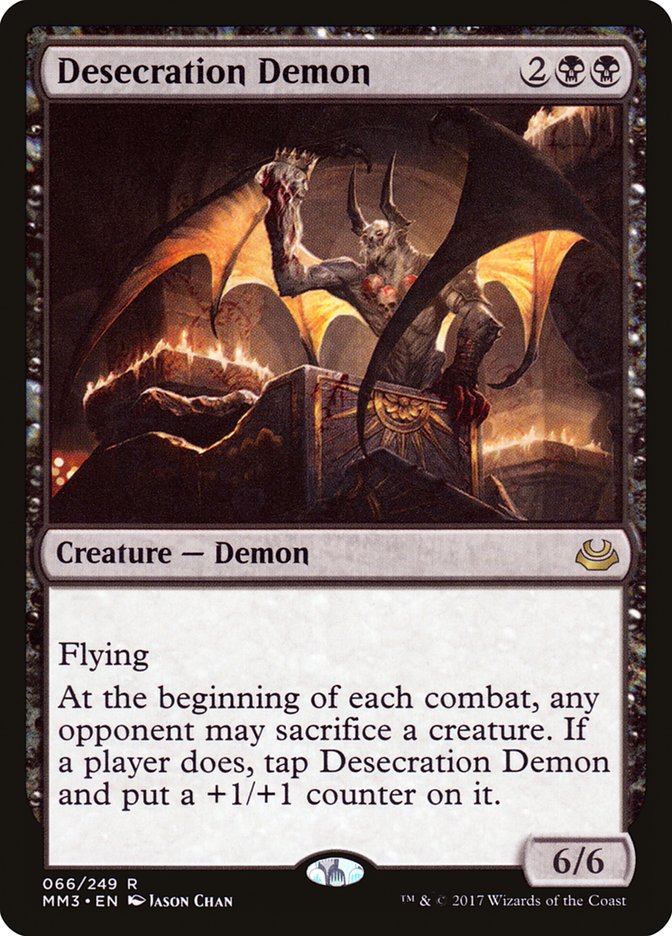 Desecration Demon [Modern Masters 2017] Foil