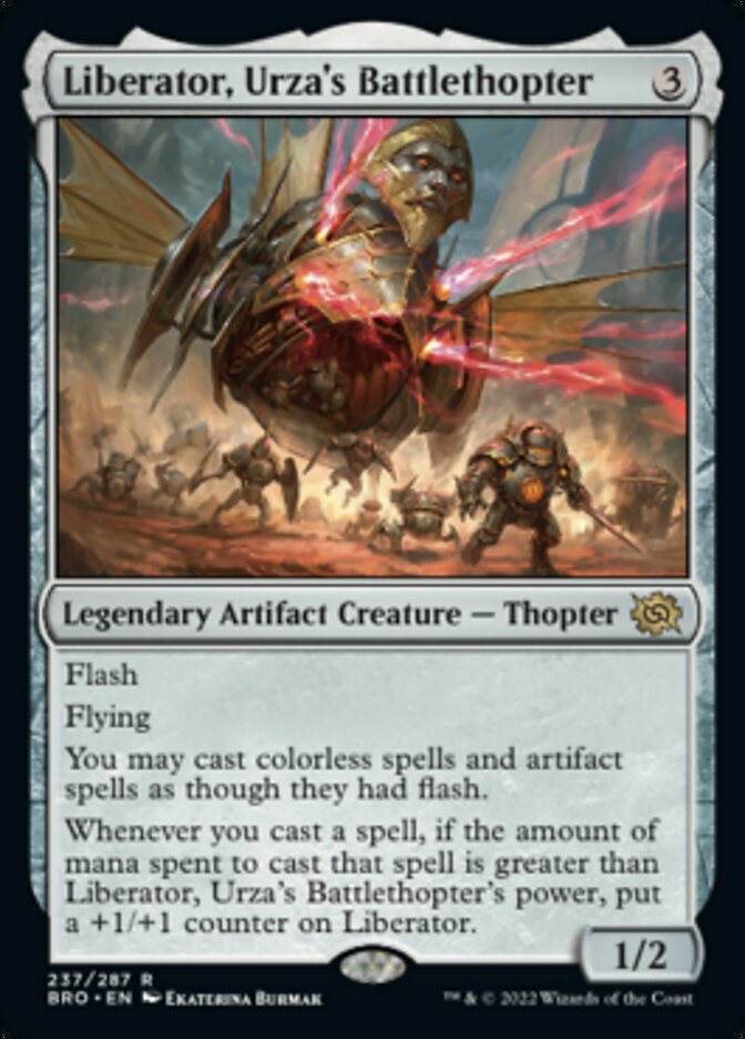 Liberator, Urza's Battlethopter [The Brothers' War] Foil