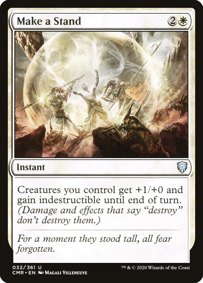 Make a Stand [Commander Legends] Foil