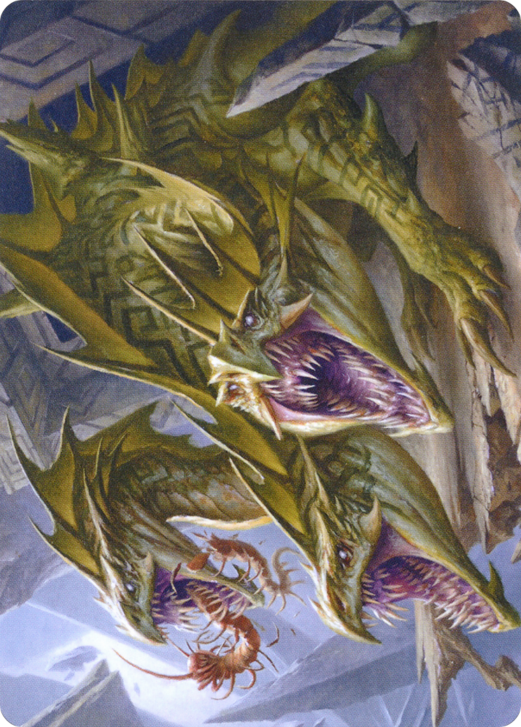 Grakmaw, Skyclave Ravager // Grakmaw, Skyclave Ravager  [Zendikar Rising Art Series] (Borderless)
