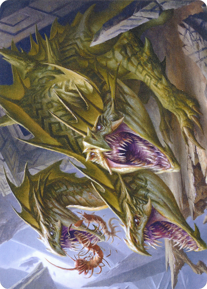 Grakmaw, Skyclave Ravager // Grakmaw, Skyclave Ravager  [Zendikar Rising Art Series] (Borderless)