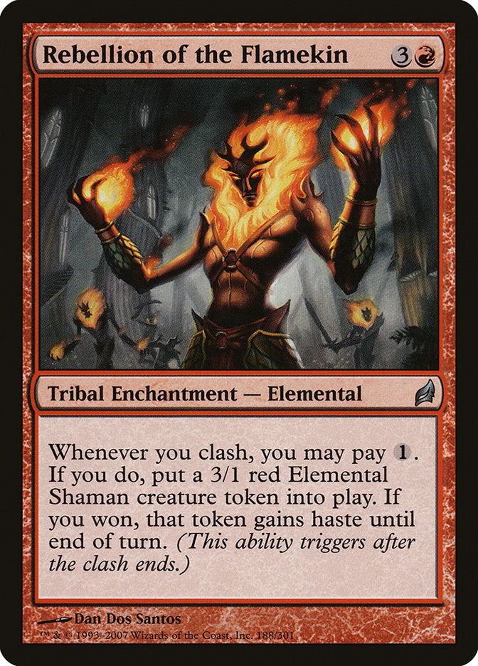 Rebellion of the Flamekin [Lorwyn] Foil