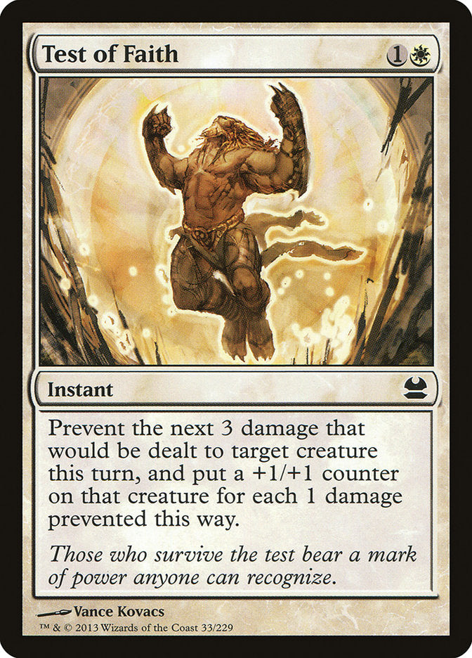 Test of Faith [Modern Masters] Foil