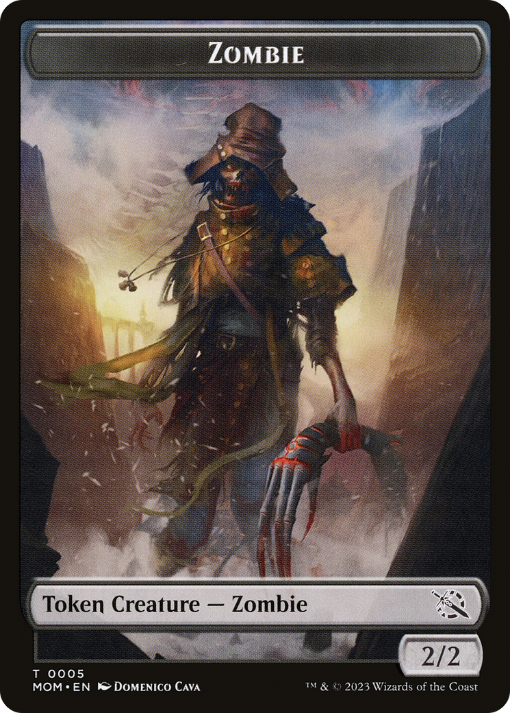 Zombie  [March of the Machine Tokens] Foil