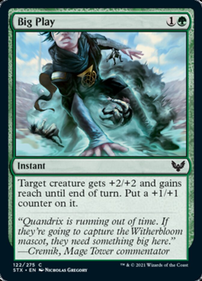 Big Play [Strixhaven: School of Mages] Foil
