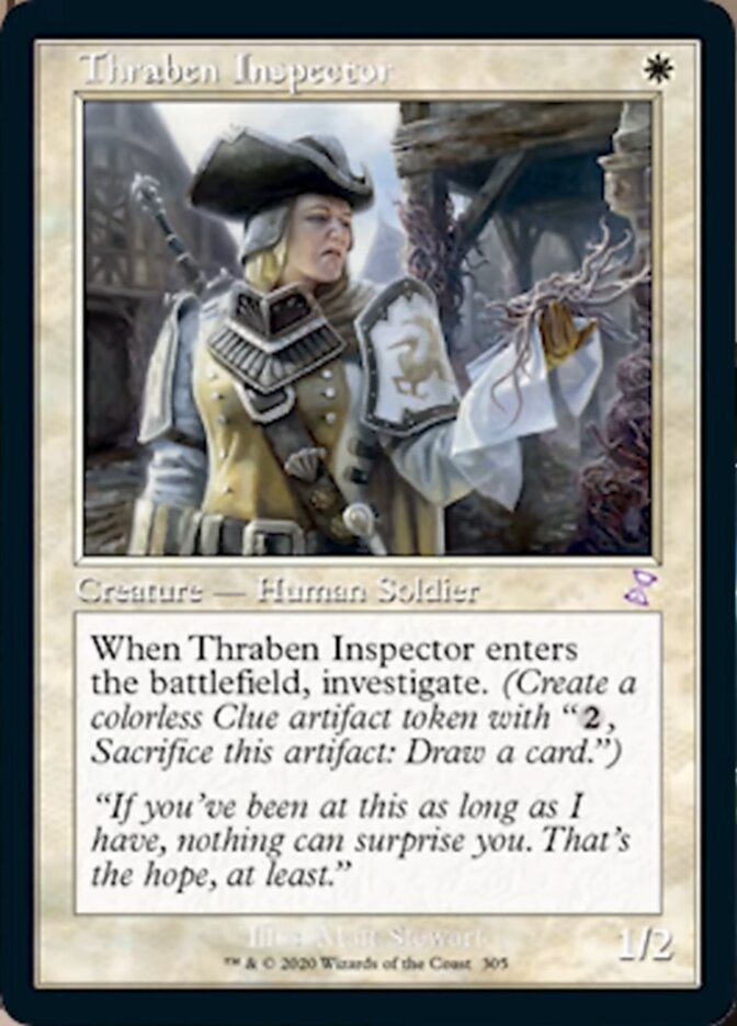 Thraben Inspector (Timeshifted) [Time Spiral Remastered] Foil