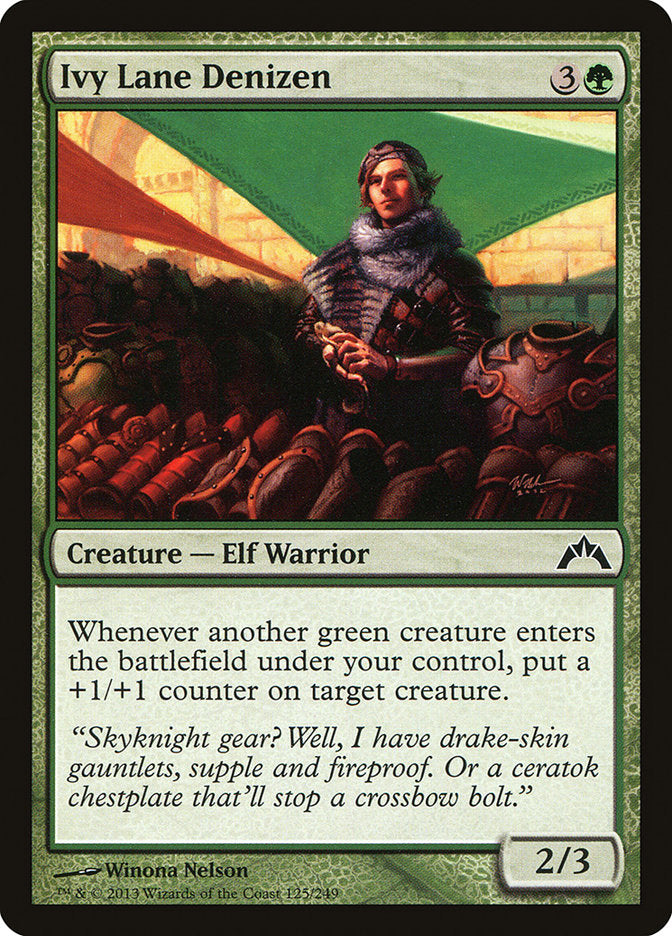 Ivy Lane Denizen [Gatecrash] Foil