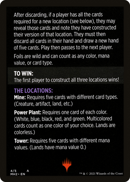 Urza's Blueprints (minigame) // Urza's Blueprints (cont'd)  [Modern Horizons 2 Minigames] Foil