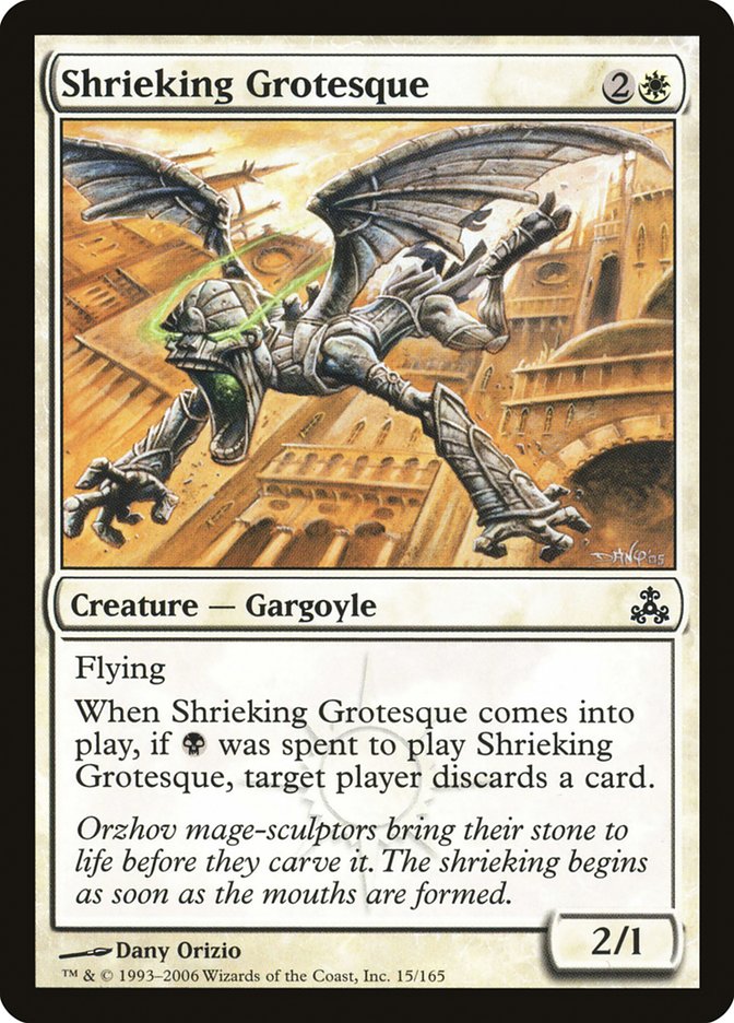 Shrieking Grotesque [Guildpact] Foil