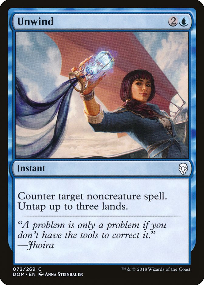 Unwind [Dominaria] Foil