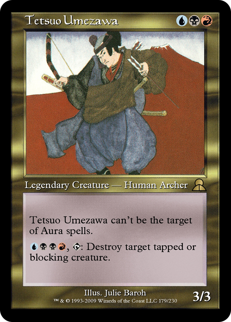 Tetsuo Umezawa  [Masters Edition III] Foil