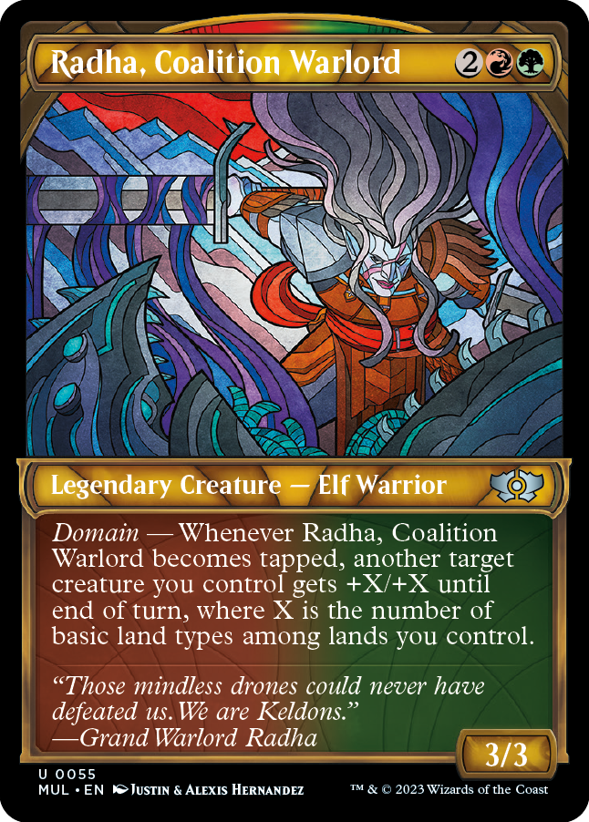 Radha, Coalition Warlord [Multiverse Legends] Foil
