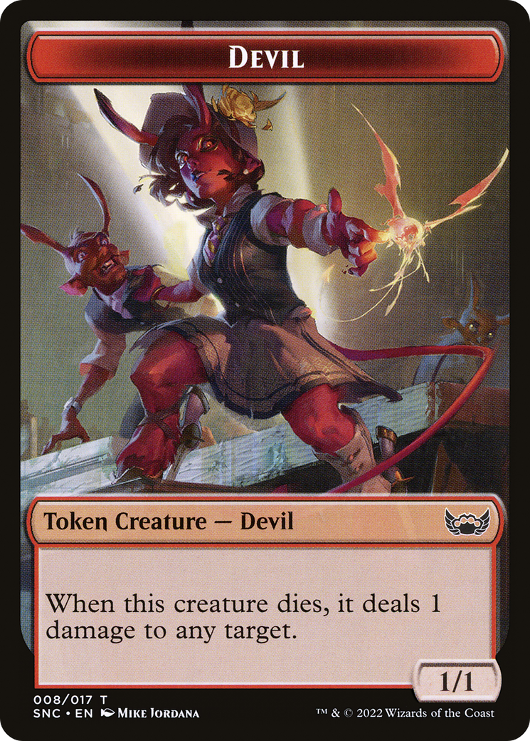 Devil  [Streets of New Capenna Tokens] Foil