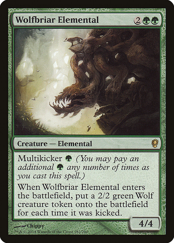 Wolfbriar Elemental [Conspiracy] Foil