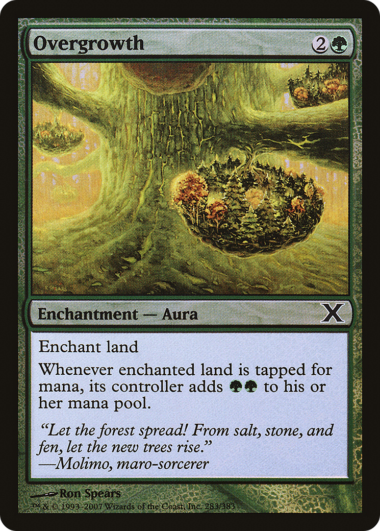 Overgrowth  [Tenth Edition] Foil