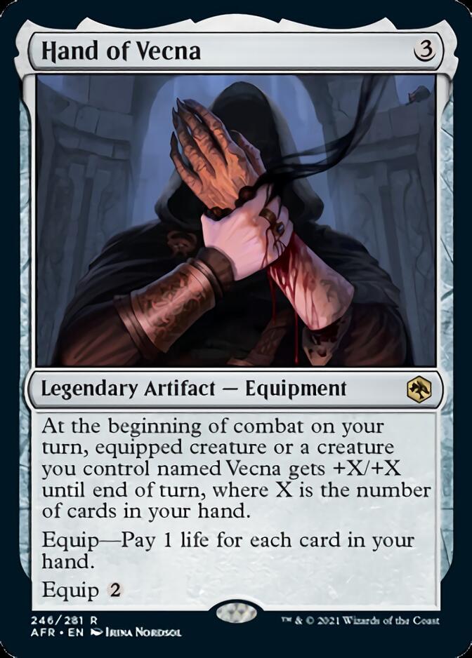 Hand of Vecna [Dungeons & Dragons: Adventures in the Forgotten Realms] Foil