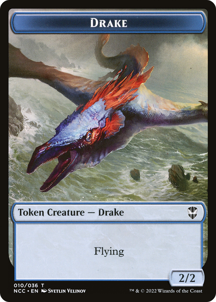 Drake  [New Capenna Commander Tokens]