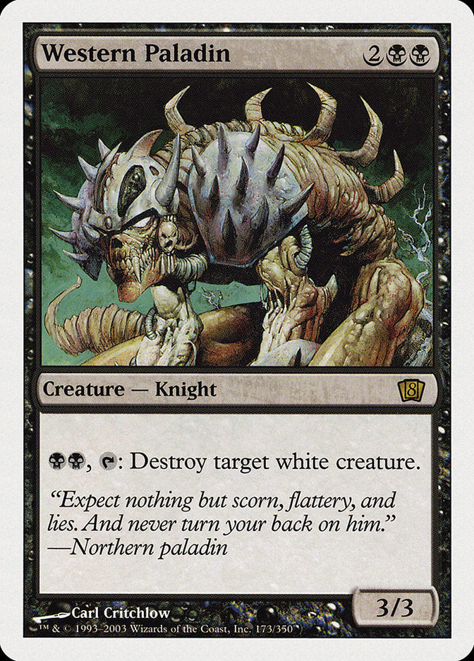 Western Paladin [Eighth Edition] Foil