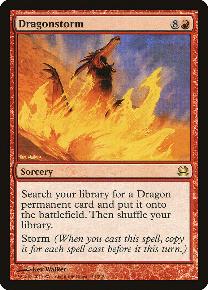Dragonstorm [Modern Masters] Foil