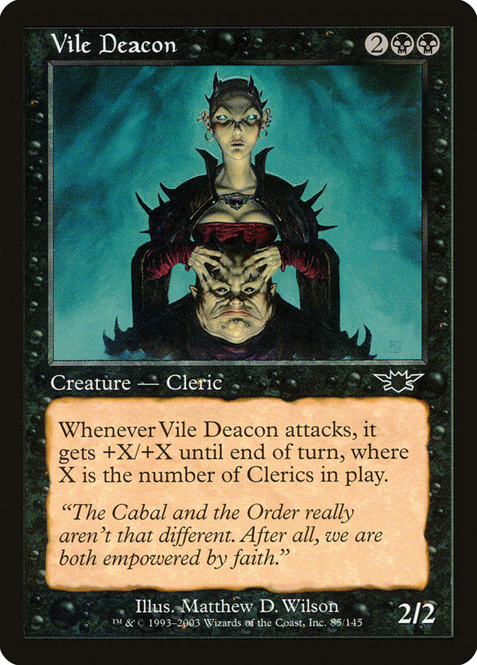 Vile Deacon [Legions] Foil