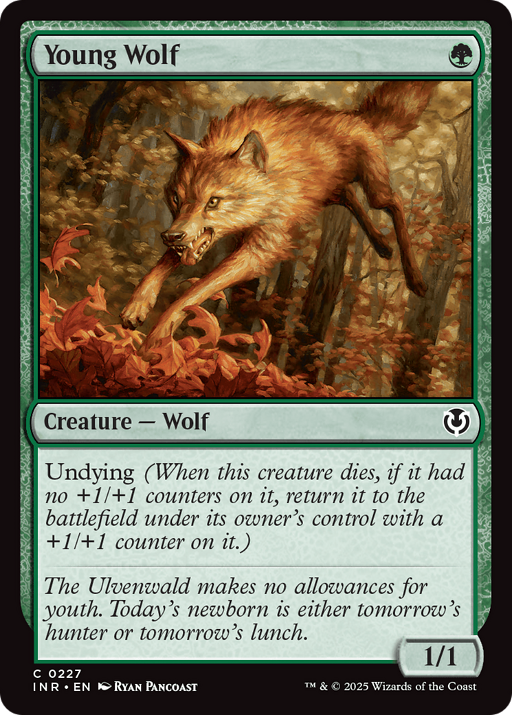 Young Wolf [Innistrad Remastered] Foil