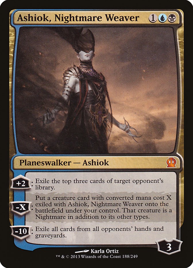 Ashiok, Nightmare Weaver [Theros] Foil