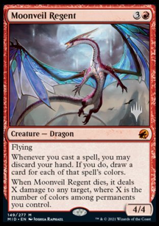 Moonveil Regent (Promo Pack) [Innistrad: Midnight Hunt Promos] Foil