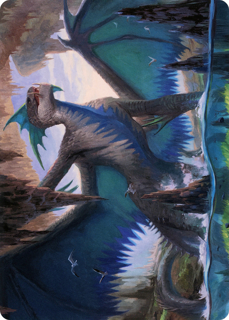 Murktide Regent // Murktide Regent  [Modern Horizons 2 Art Series] (Borderless) Foil