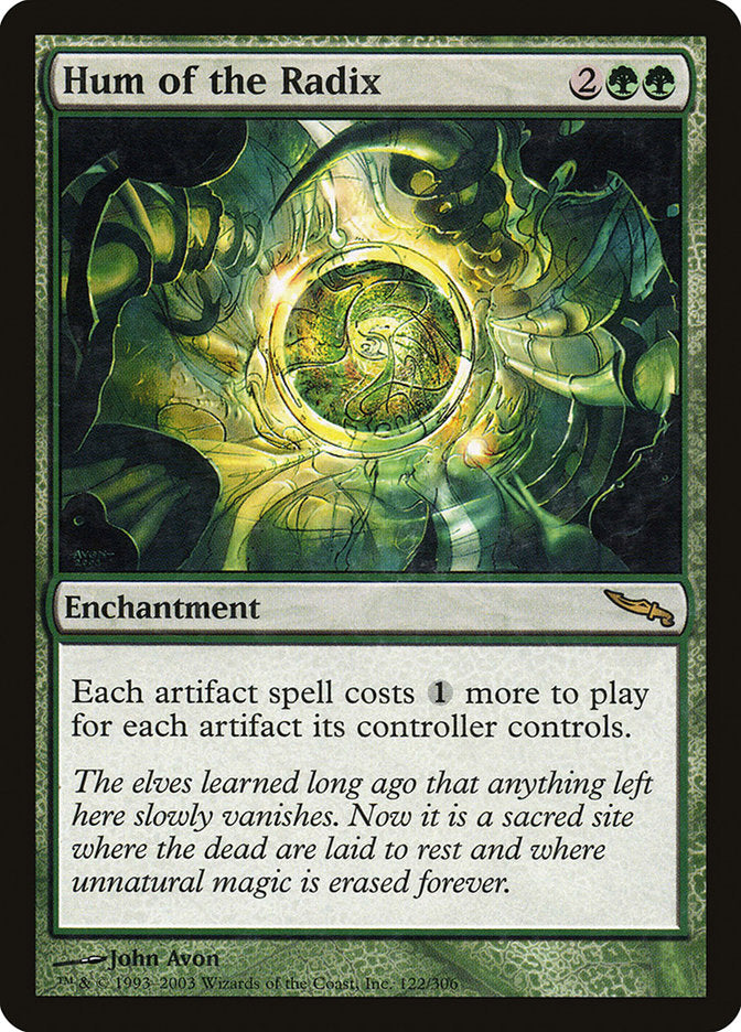 Hum of the Radix [Mirrodin] Foil