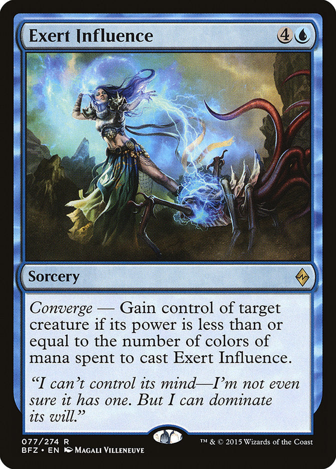 Exert Influence [Battle for Zendikar] Foil