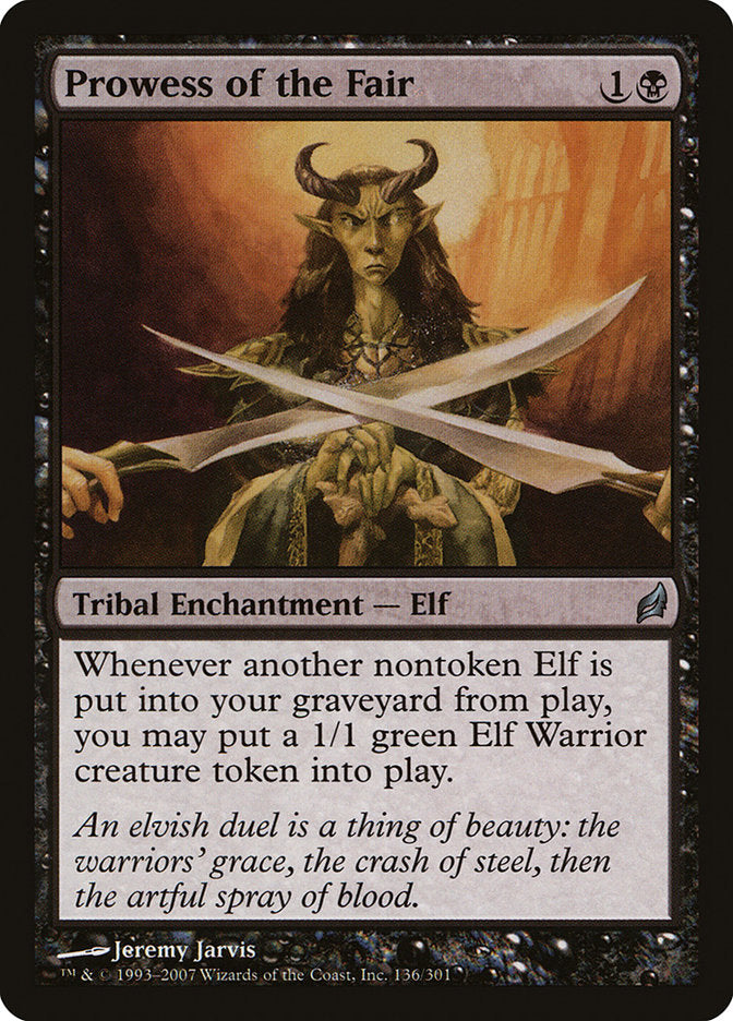 Prowess of the Fair [Lorwyn] Foil