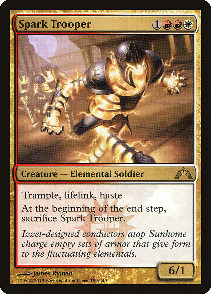 Spark Trooper [Gatecrash] Foil