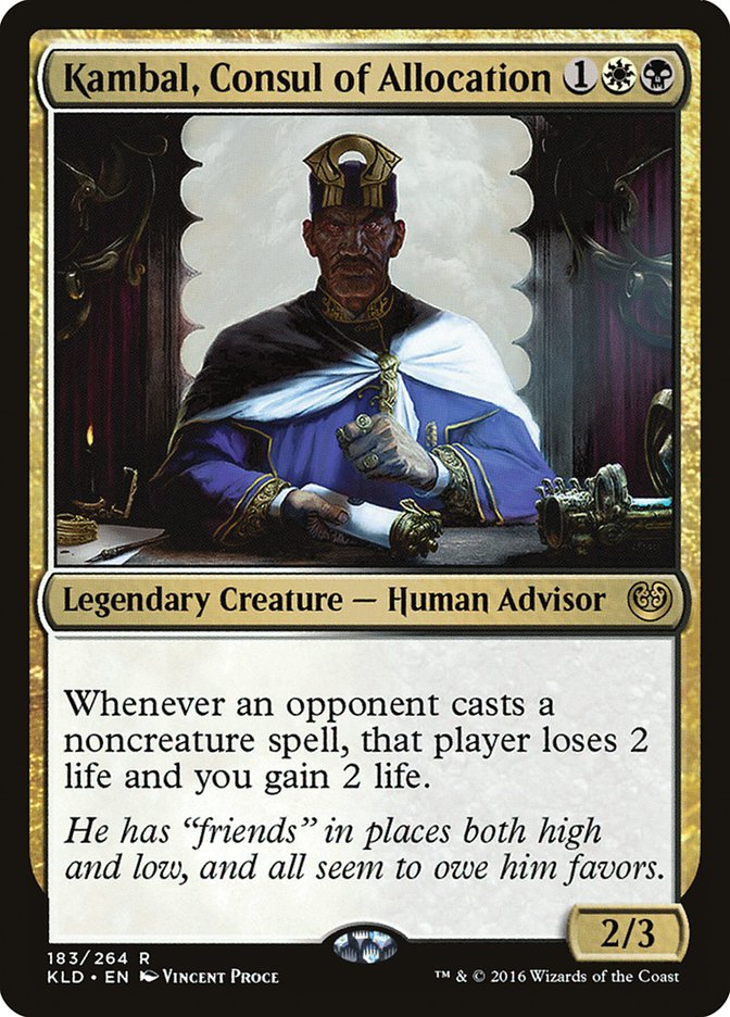 Kambal, Consul of Allocation [Kaladesh] Foil
