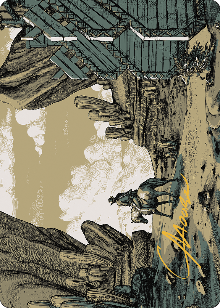 Path to Exile // Path to Exile  [Outlaws of Thunder Junction Art Series] (Borderless)