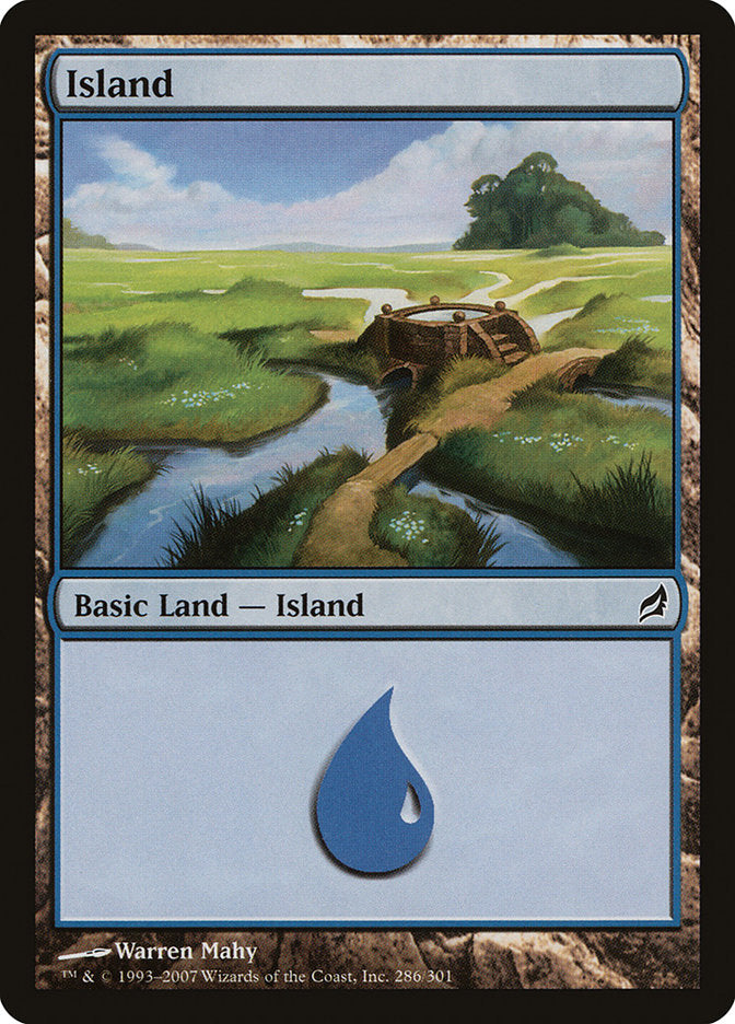 Island (286) [Lorwyn] Foil