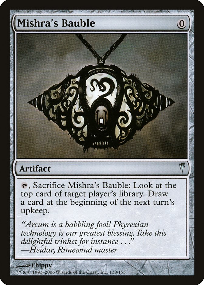 Mishra's Bauble [Coldsnap] Foil
