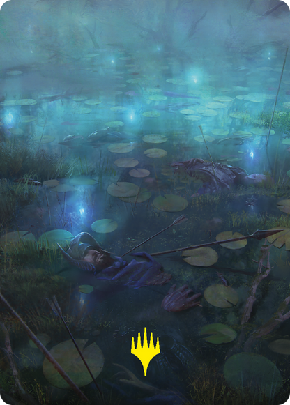 The Dead Marshes // The Dead Marshes  [Tales of Middle-earth Art Series] (Borderless) Foil