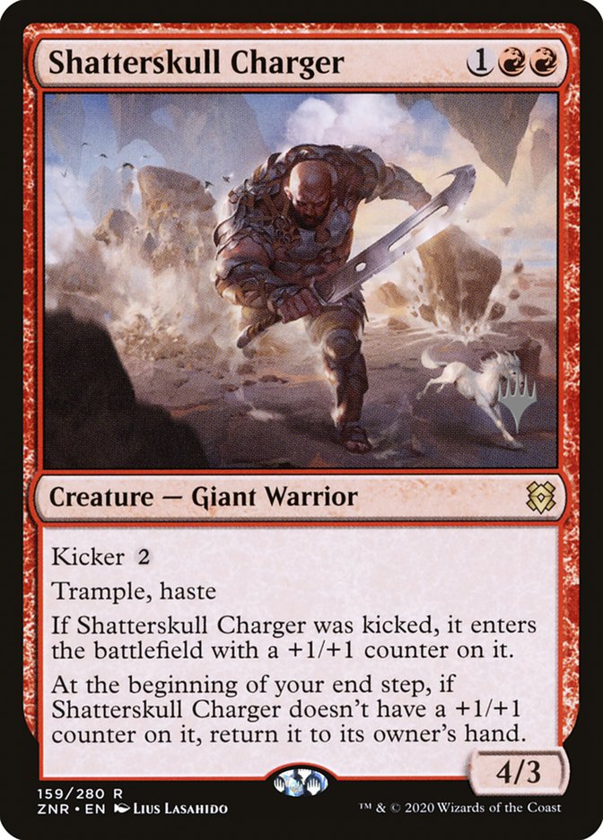 Shatterskull Charger (Promo Pack) [Zendikar Rising Promos] Foil