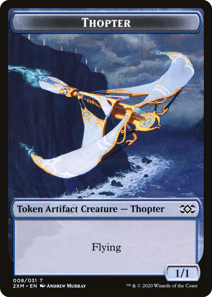 Thopter  [Double Masters Tokens]