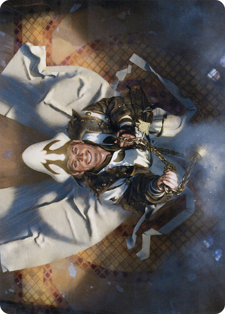 Jerren, Corrupted Bishop // Jerren, Corrupted Bishop  [Midnight Hunt Art Series] (Borderless) Foil