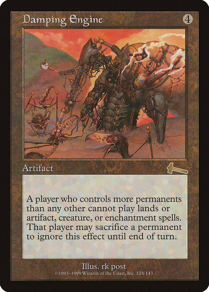 Damping Engine [Urza's Legacy] Foil