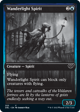 Wanderlight Spirit [Innistrad: Double Feature] Foil