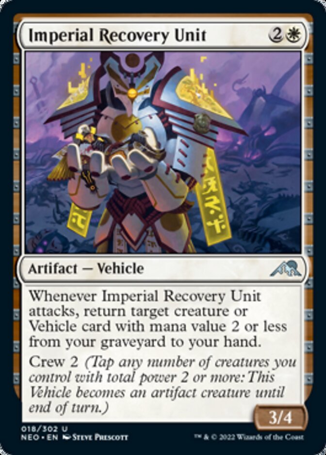 Imperial Recovery Unit [Kamigawa: Neon Dynasty] Foil