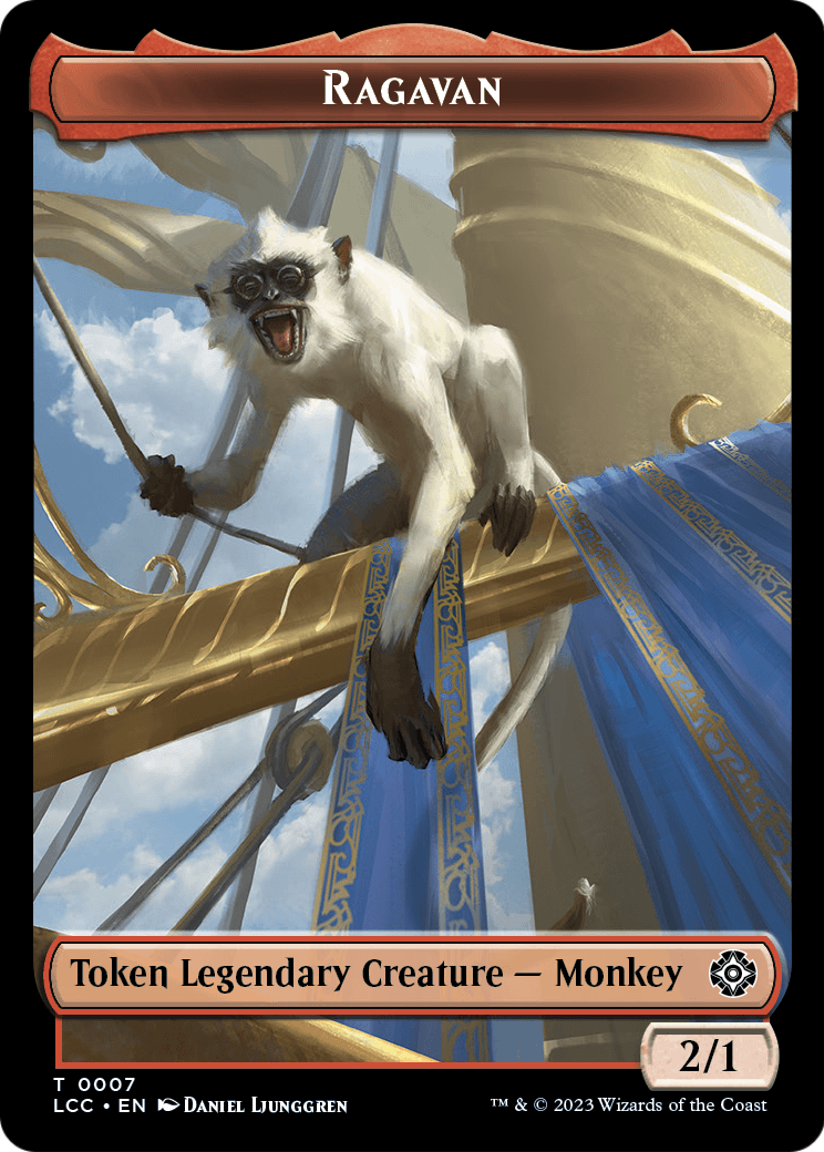 Ragavan  [The Lost Caverns of Ixalan Commander Tokens]