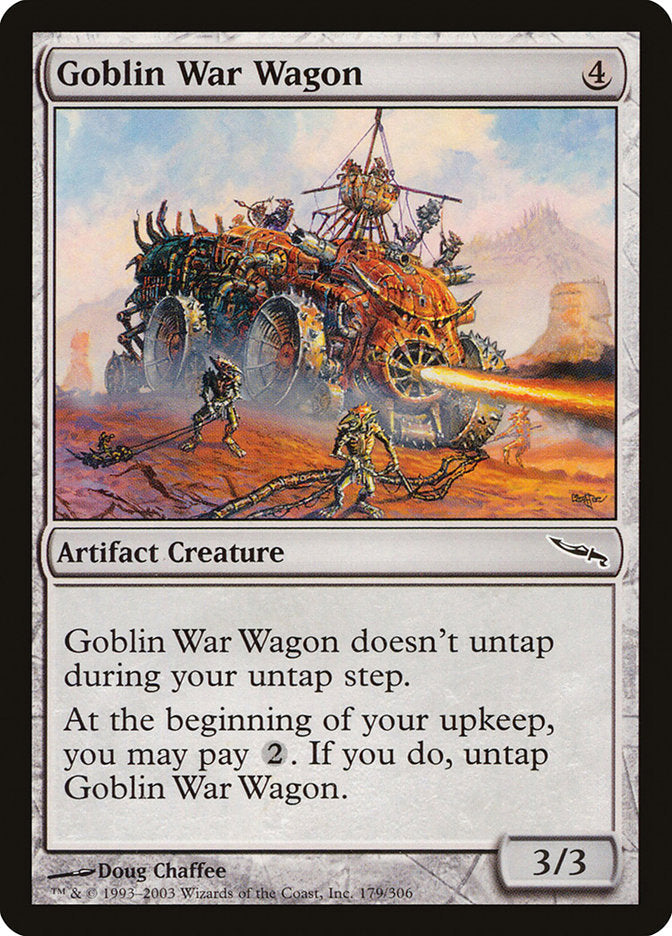 Goblin War Wagon [Mirrodin] Foil