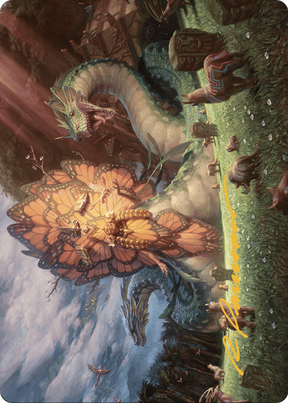 Ojer Kaslem, Deepest Growth // Ojer Kaslem, Deepest Growth  [The Lost Caverns of Ixalan Art Series] (Borderless) Foil