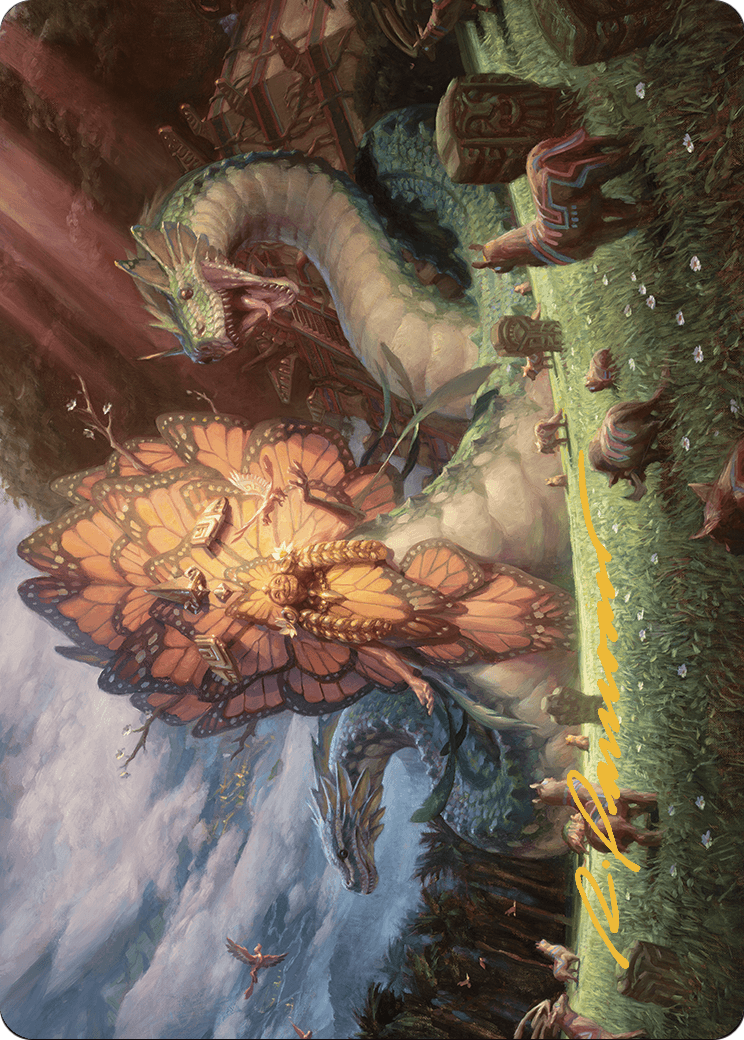 Ojer Kaslem, Deepest Growth // Ojer Kaslem, Deepest Growth  [The Lost Caverns of Ixalan Art Series] (Borderless)