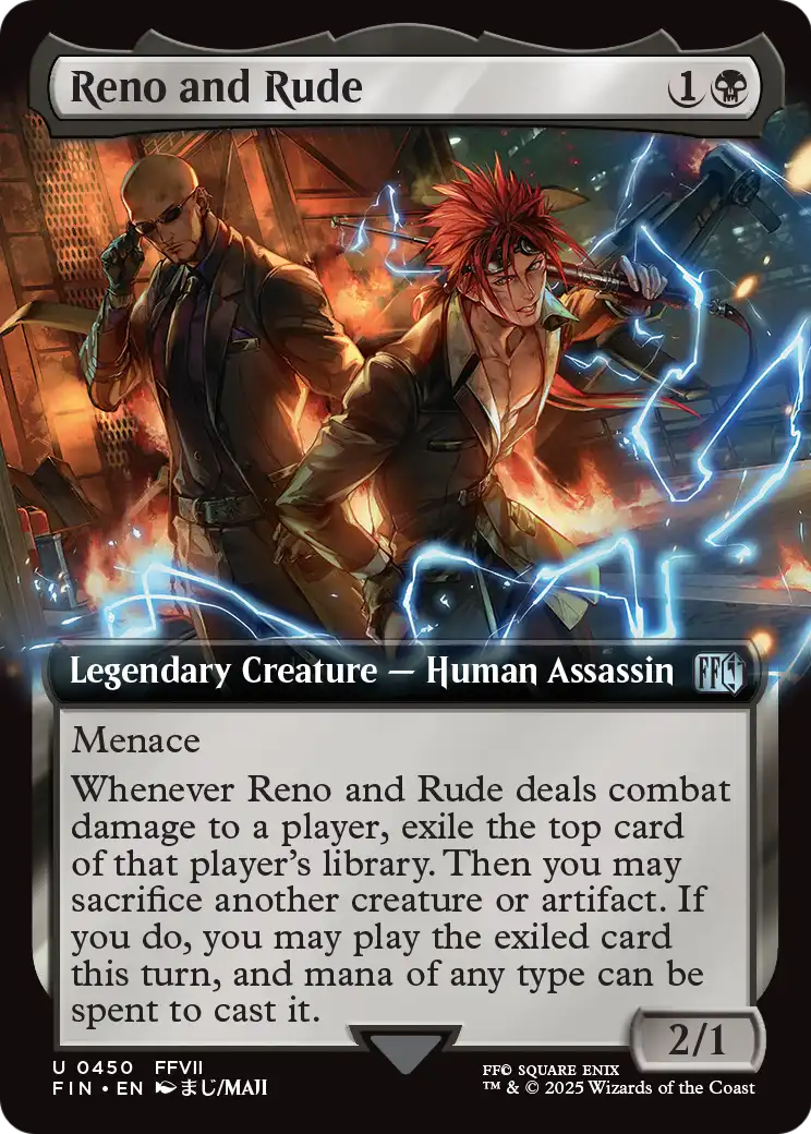 Reno and Rude (Extended Art) [FINAL FANTASY] Foil