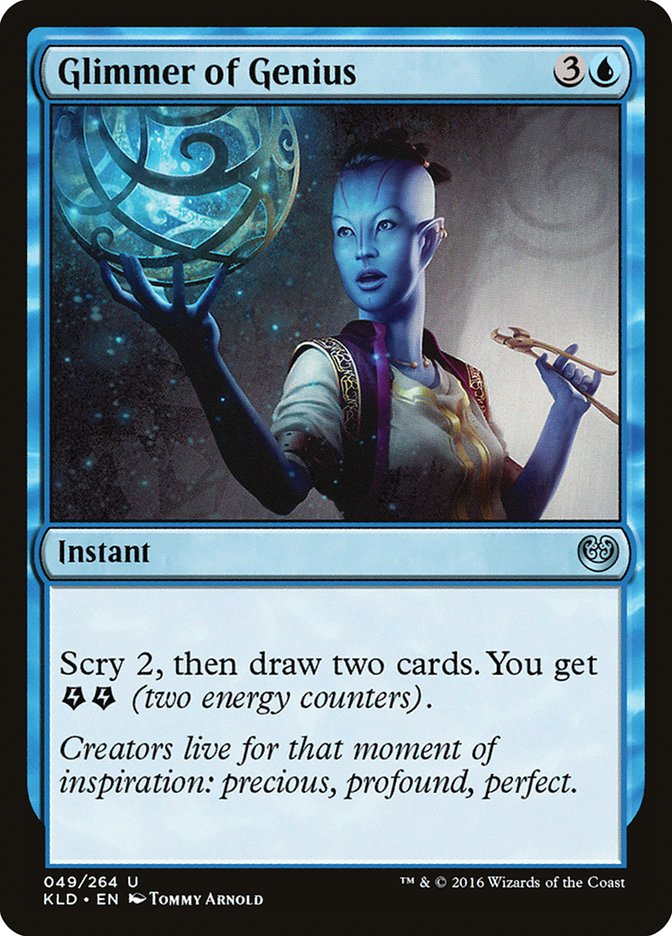Glimmer of Genius [Kaladesh] Foil